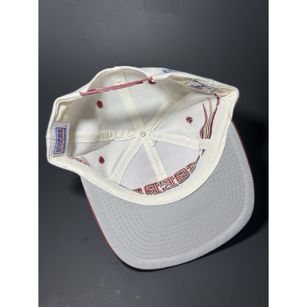 Vintage Pro Line San Francisco 49ers Logo Athletic Snapback Hat One Size - Picture 11 of 14
